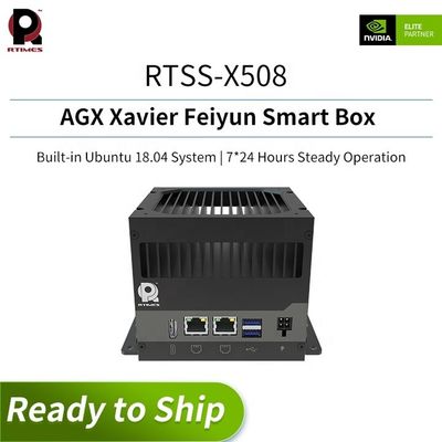 Jetson AGX Xavier Entwickler-Kit und Feiyun Smart Box RTSS-X508 Stromzufuhr 9V 20V DC