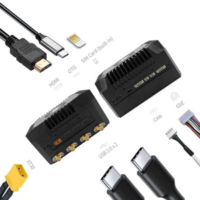 Jetson Orin Nano 4GB Modul Ventilator Wärmeverlust Gehäuse für die nächste Generation Robotik