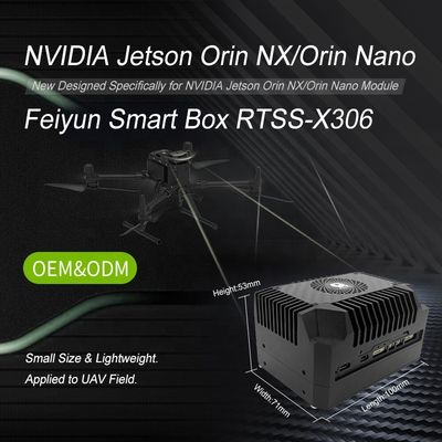 Jetson Orin Nano 4GB Modul Ventilator Wärmeverlust Gehäuse für die nächste Generation Robotik