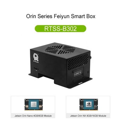 Waveshare Jetson Orin NX 16GB Modul eingebettete KI-Gehäuse für Feiyun Smart Box