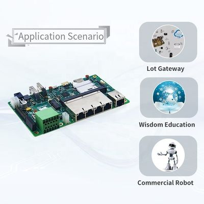 Umweltfreundliche Leiterplattensteuerung für NVIDIA Jetson NANO/Xavier NX/TX2 NX RTSO-6003 Carrier Board