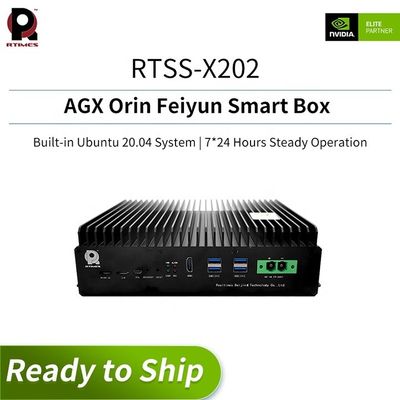 Leitungswärmeverteilung Jetson AGX Orin 32 GB Modul SATA Smart Box RTSS-X202-SATA