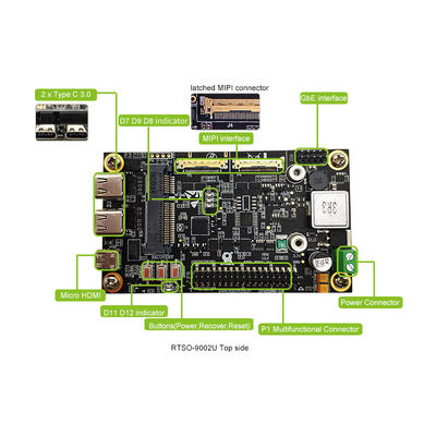 NVIDIA offizielle Elite Jetson TX2-Serie Carrier Board RTSO-9002U für TX2/TX2i/TX2 4GB