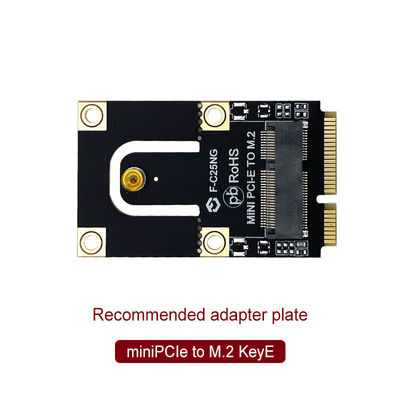 Profi-MiniPCIe auf M.2 KeyE Transfer Card RTS-PM.2.E für WIFI/BT-Modul von NVIDIA