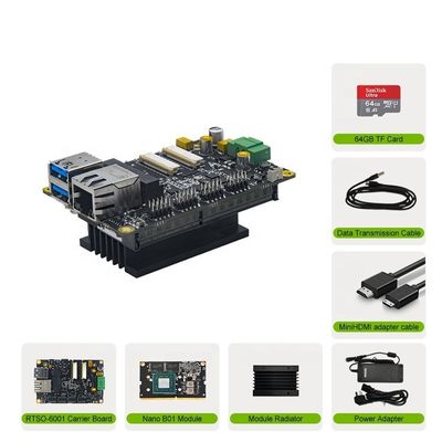 NVIDIA Jetson Nano Developer Kit RTS-NANO-DK01 mit 4 GB RAM und eingebetteter Kamera