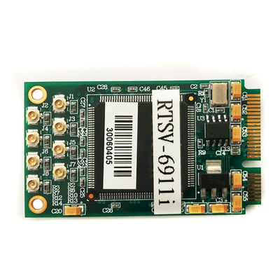 CVBS Video Capture Card RTSV-6911i MiniPCIe Videokarte mit 8-Kanal PAL/NTSC/RS170