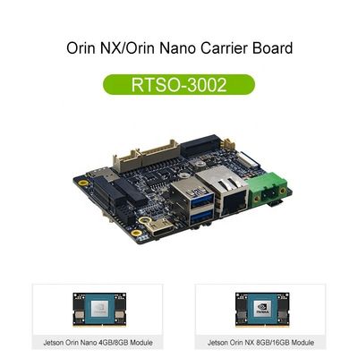 Modul für künstliche Intelligenz in Echtzeit Orin Nano/Orin NX Modulentwicklung Board RTSO-3002 Industrial Carrier Board