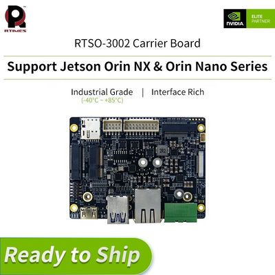Modul für künstliche Intelligenz in Echtzeit Orin Nano/Orin NX Modulentwicklung Board RTSO-3002 Industrial Carrier Board
