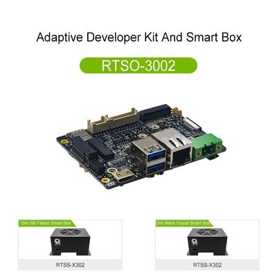Modul für künstliche Intelligenz in Echtzeit Orin Nano/Orin NX Modulentwicklung Board RTSO-3002 Industrial Carrier Board