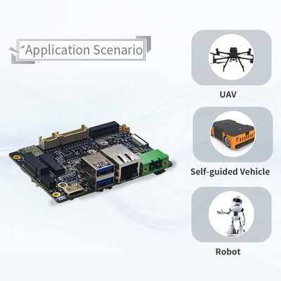 Modul für künstliche Intelligenz in Echtzeit Orin Nano/Orin NX Modulentwicklung Board RTSO-3002 Industrial Carrier Board